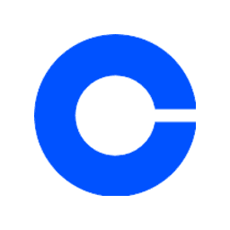 Coinbase cryptocurrency exchange logo