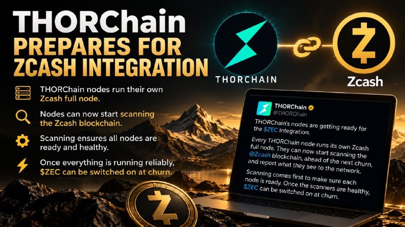 THORChain Prepares Infrastructure for Zcash Integration